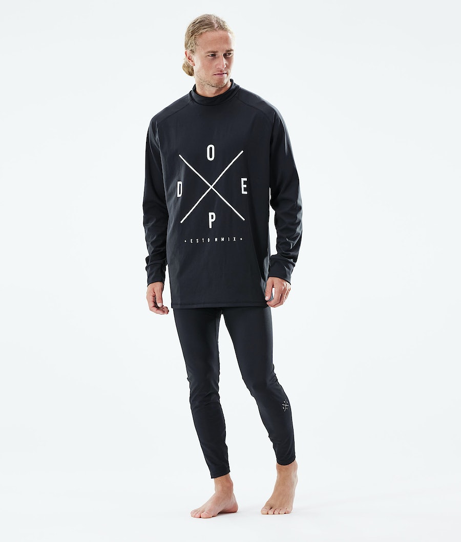 Dope Snuggle 2X-UP Thermounterwäsche Herren Schwarz | 659-YKBFRT
