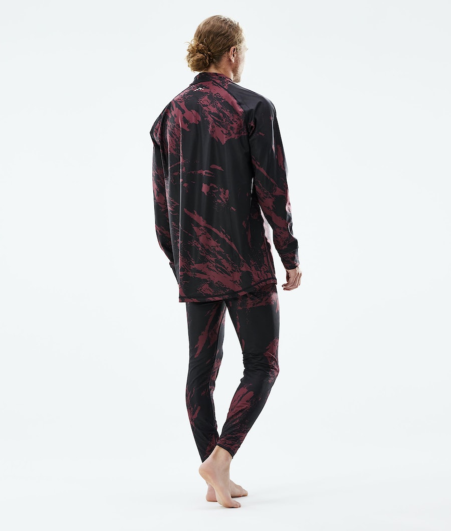 Dope Snuggle 2X-UP Thermounterwäsche Herren Bordeaux | 734-XLCRQW