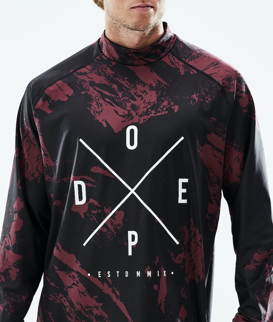 Dope Snuggle 2X-UP Thermounterwäsche Herren Bordeaux | 908-EAUWFK