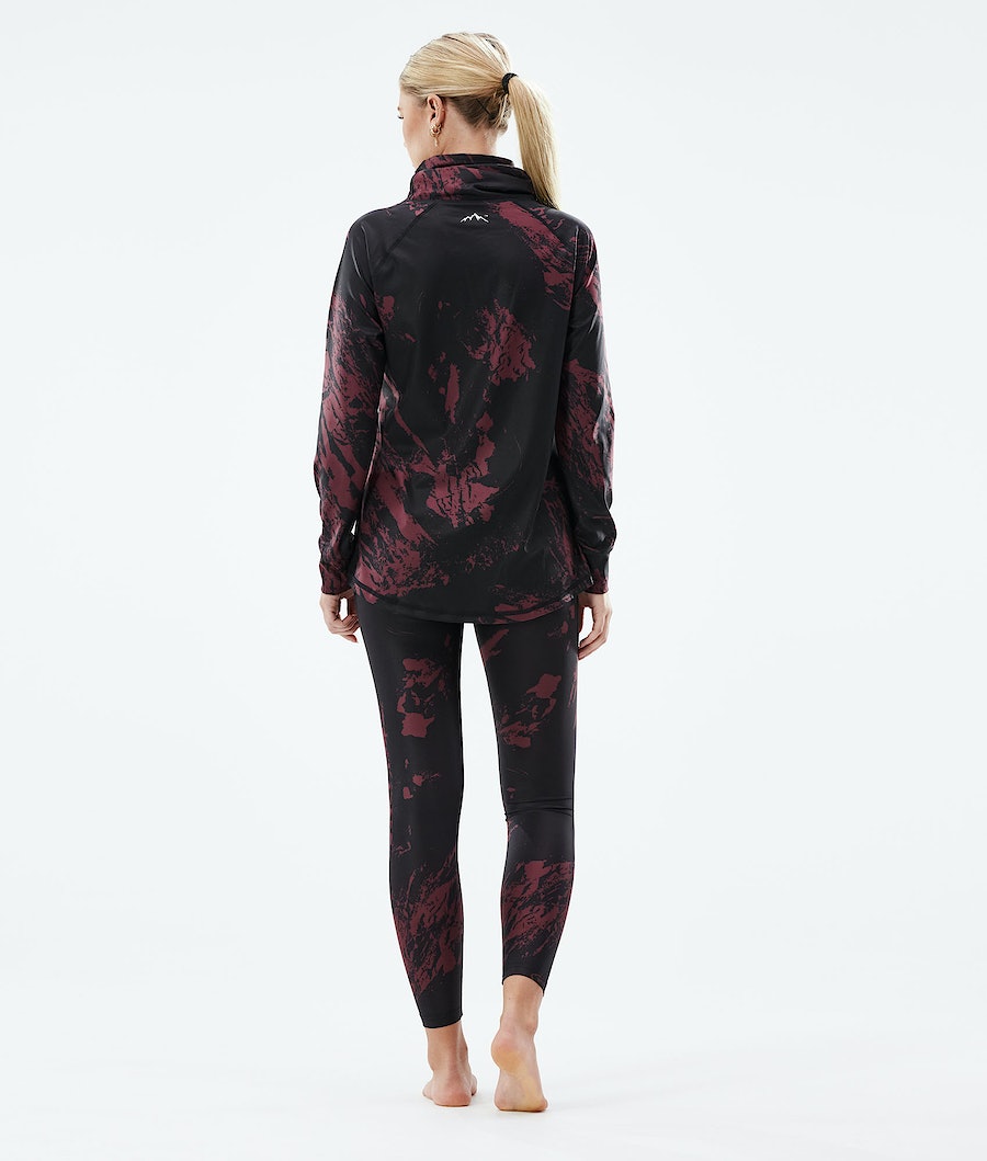 Dope Snuggle 2X-UP W Thermounterwäsche Damen Bordeaux | 426-SJFUWZ