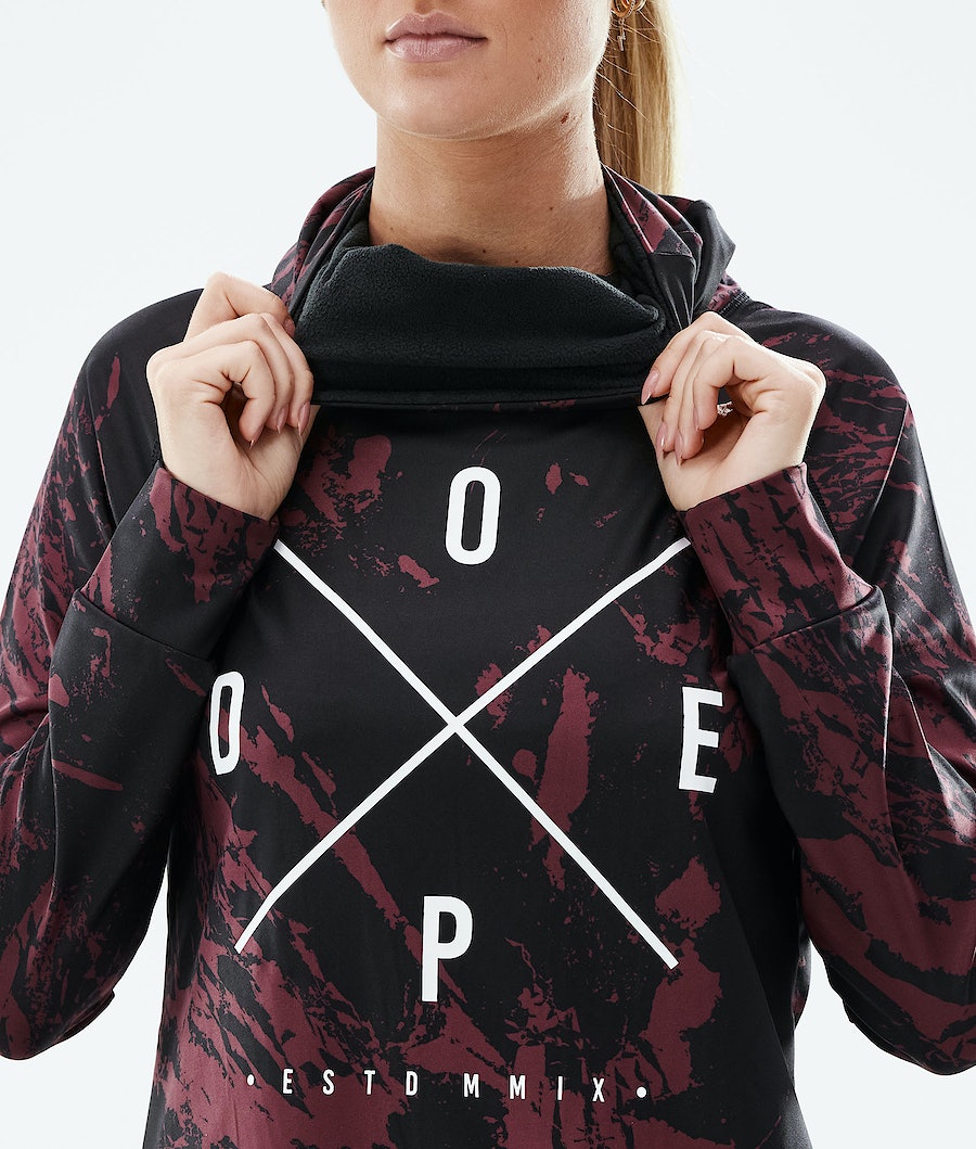 Dope Snuggle 2X-UP W Thermounterwäsche Damen Bordeaux | 426-SJFUWZ