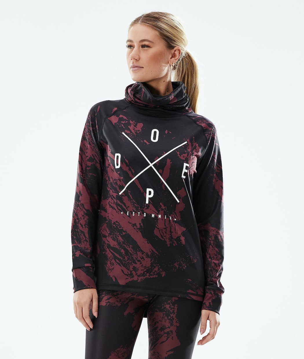 Dope Snuggle 2X-UP W Thermounterwäsche Damen Bordeaux | 426-SJFUWZ