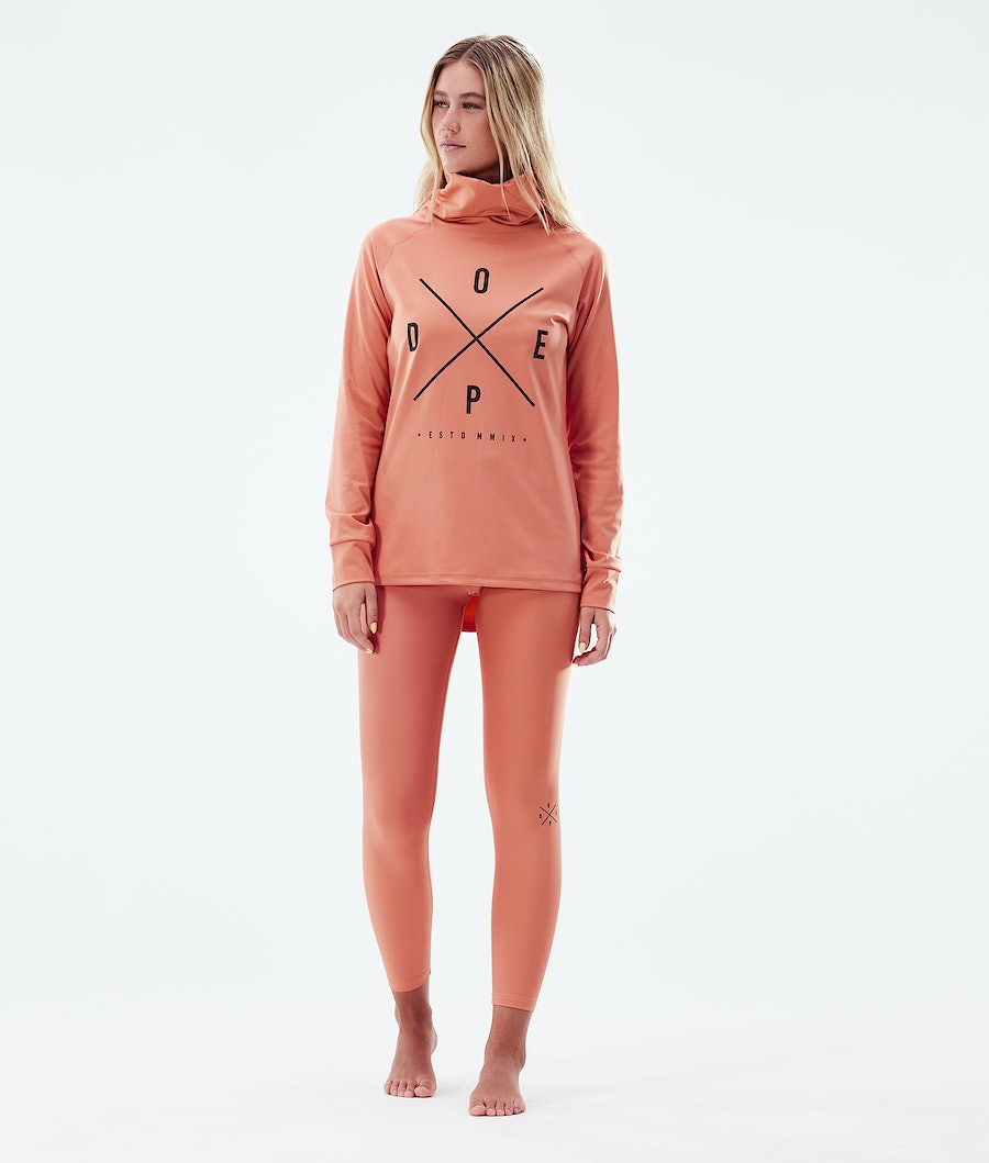 Dope Snuggle 2X-UP W Thermounterwäsche Damen Orange | 429-GRMYFJ