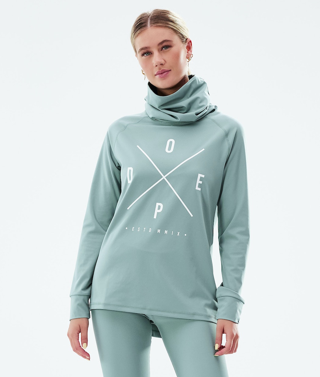 Dope Snuggle 2X-UP W Thermounterwäsche Damen Grün | 641-HGDOXS