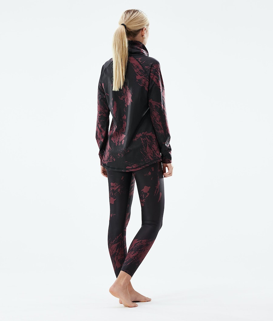 Dope Snuggle 2X-UP W Thermounterwäsche Damen Bordeaux | 673-JWPDBC