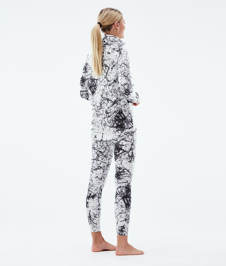 Dope Snuggle 2X-UP W Thermounterwäsche Damen Weiß Schwarz | 810-JTMHBS
