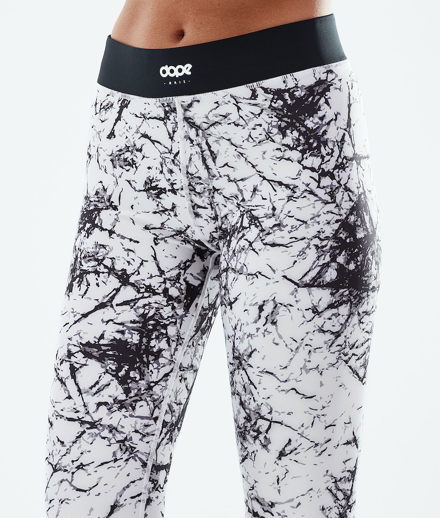 Dope Snuggle 2X-UP W Thermounterwäsche Damen Weiß Schwarz | 810-JTMHBS