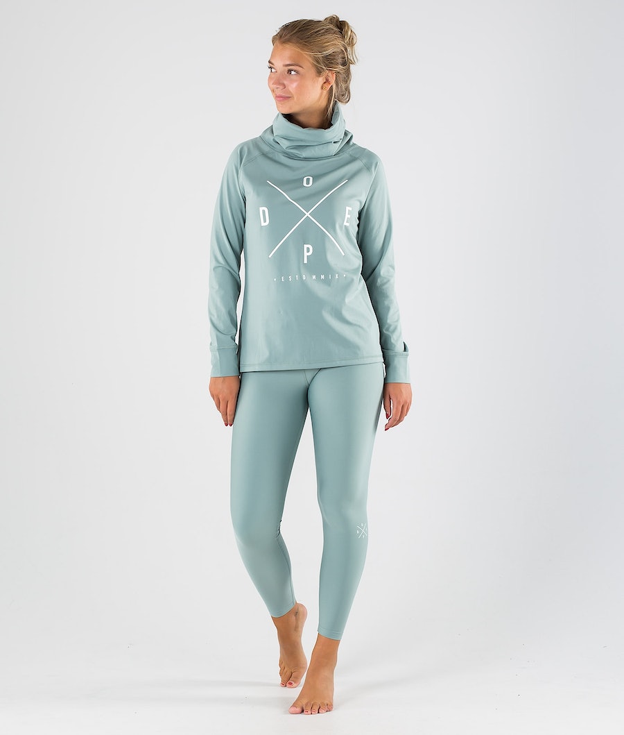 Dope Snuggle 2X-UP W Thermounterwäsche Damen Grün | 826-KDZURC