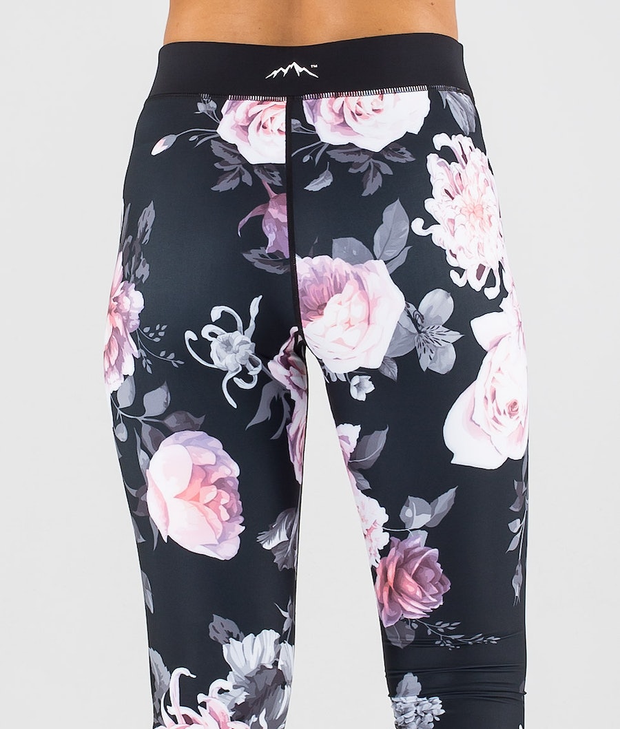 Dope Snuggle OG W Thermounterwäsche Damen Rosa Blumen | 045-VCKLWU
