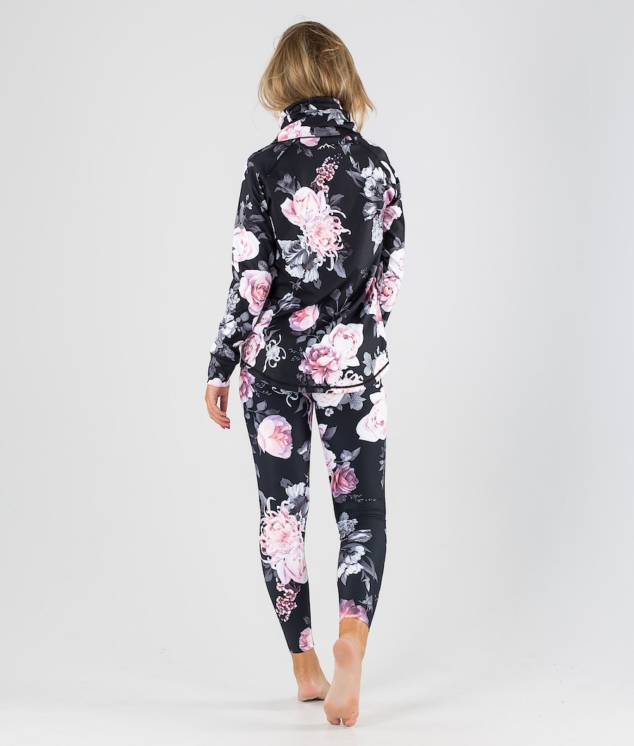 Dope Snuggle OG W Thermounterwäsche Damen Rosa Blumen | 045-VCKLWU