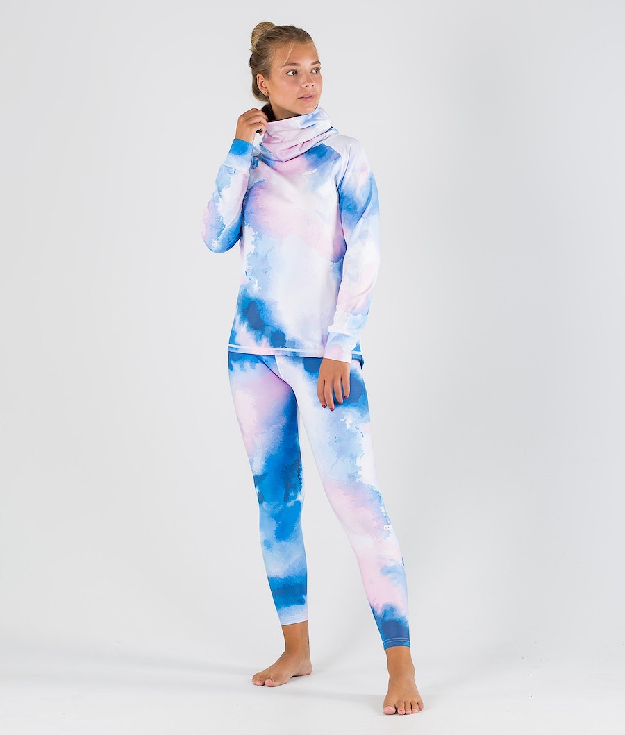 Dope Snuggle OG W Thermounterwäsche Damen Blau Rosa | 271-DBQSXY