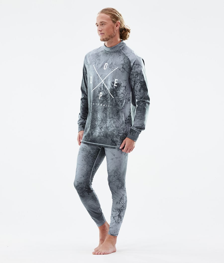 Dope Snuggle Thermounterwäsche Herren Grau Blau | 147-BWIZGH