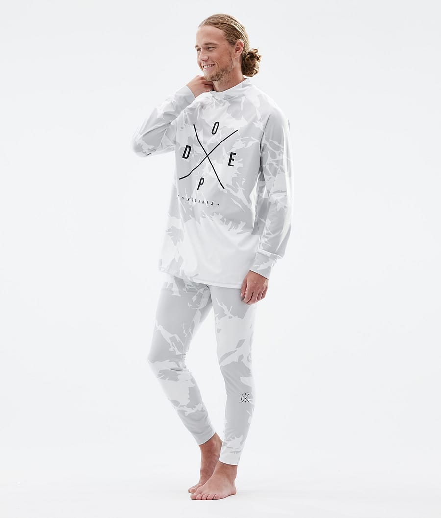 Dope Snuggle Thermounterwäsche Herren Grau Camouflage | 213-WYALGQ
