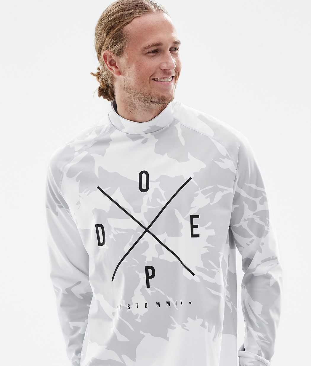 Dope Snuggle Thermounterwäsche Herren Grau Camouflage | 425-HOMWPU