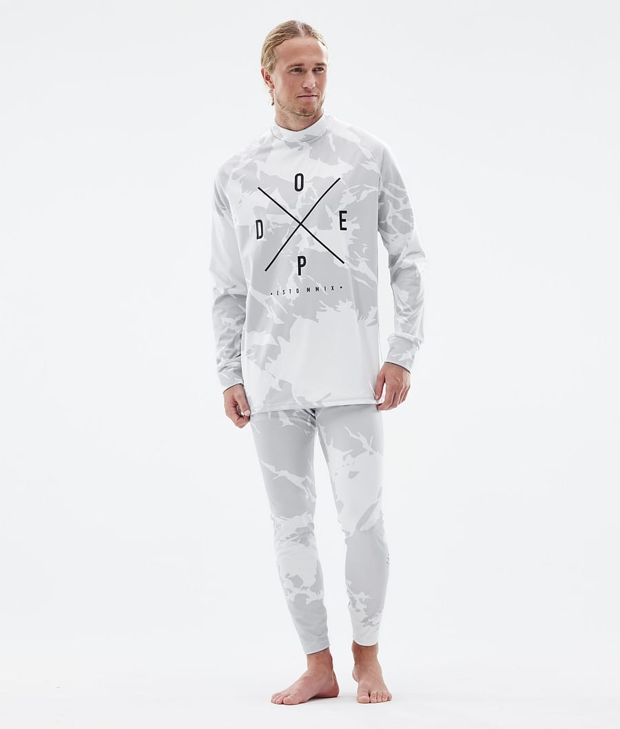 Dope Snuggle Thermounterwäsche Herren Grau Camouflage | 425-HOMWPU