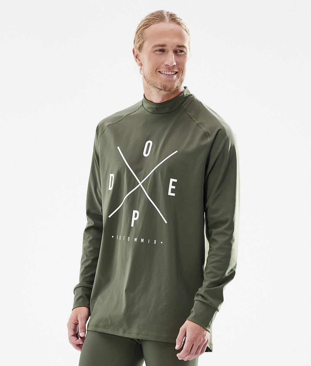 Dope Snuggle Thermounterwäsche Herren Olivgrün Grün | 102-FLHMOU