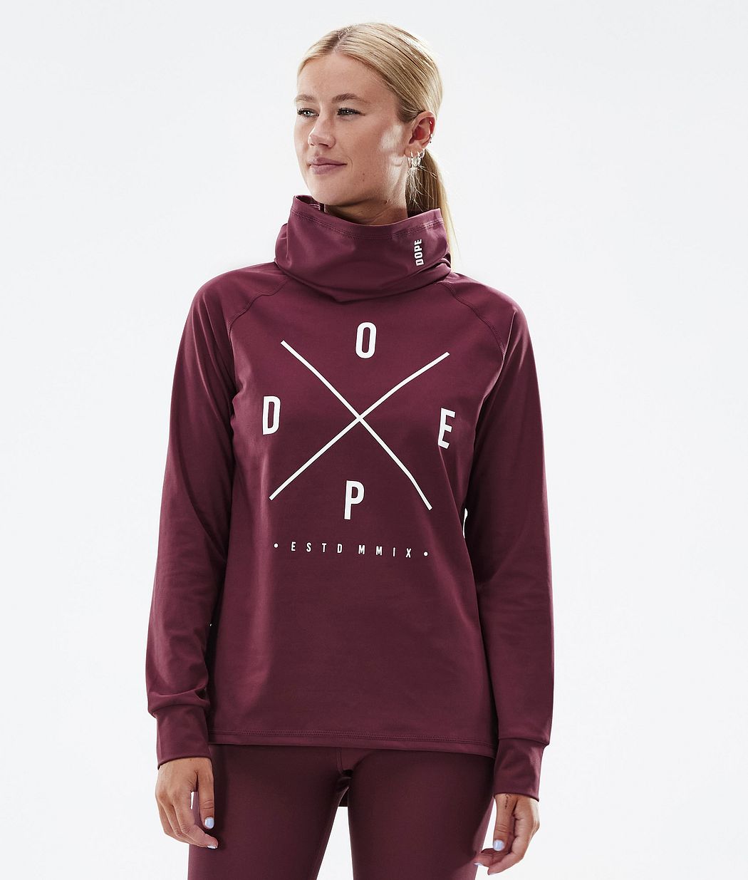 Dope Snuggle W Thermounterwäsche Damen Bordeaux | 239-TEFVDP