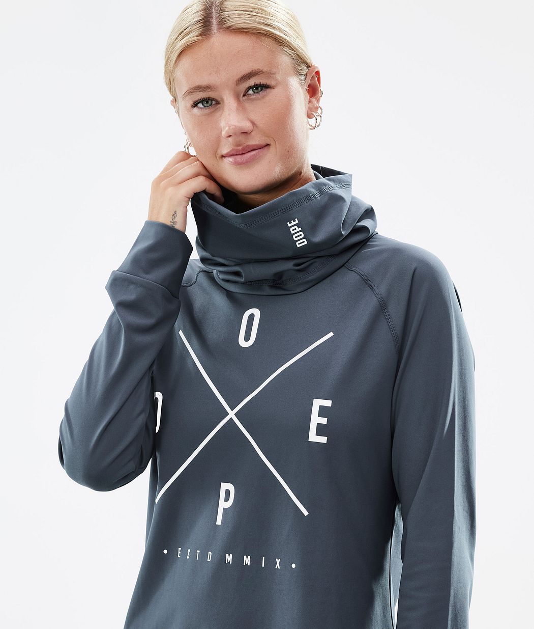 Dope Snuggle W Thermounterwäsche Damen Blau | 852-GNFQWI