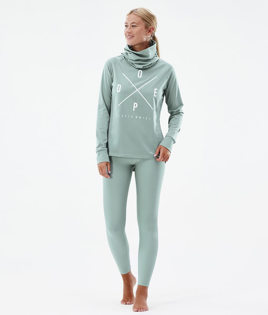 Dope Snuggle W Thermounterwäsche Damen Grün | 579-ZSIPFT
