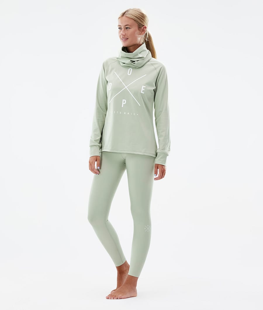 Dope Snuggle W Thermounterwäsche Damen Grün | 657-GKAZLB