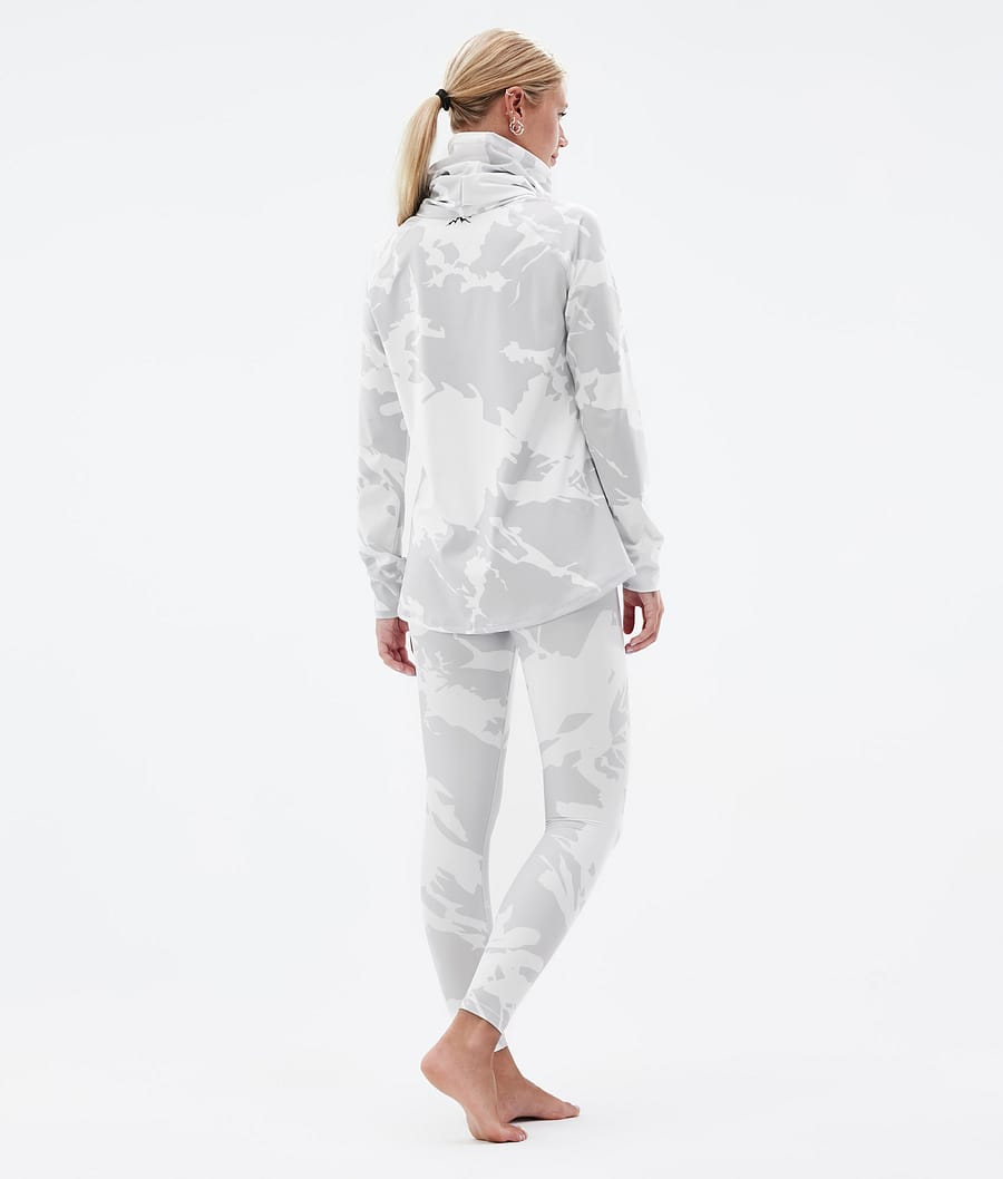 Dope Snuggle W Thermounterwäsche Damen Grau Camouflage | 967-NMQXDJ