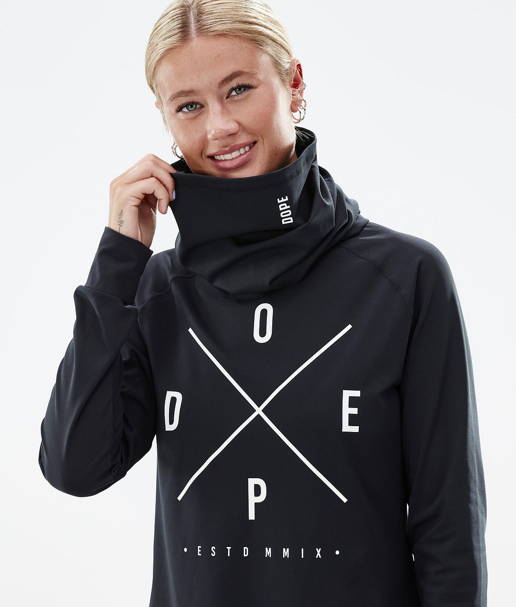 Dope Snuggle W Thermounterwäsche Damen Schwarz | 251-HCUMRT