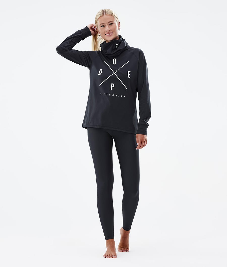 Dope Snuggle W Thermounterwäsche Damen Schwarz | 251-HCUMRT
