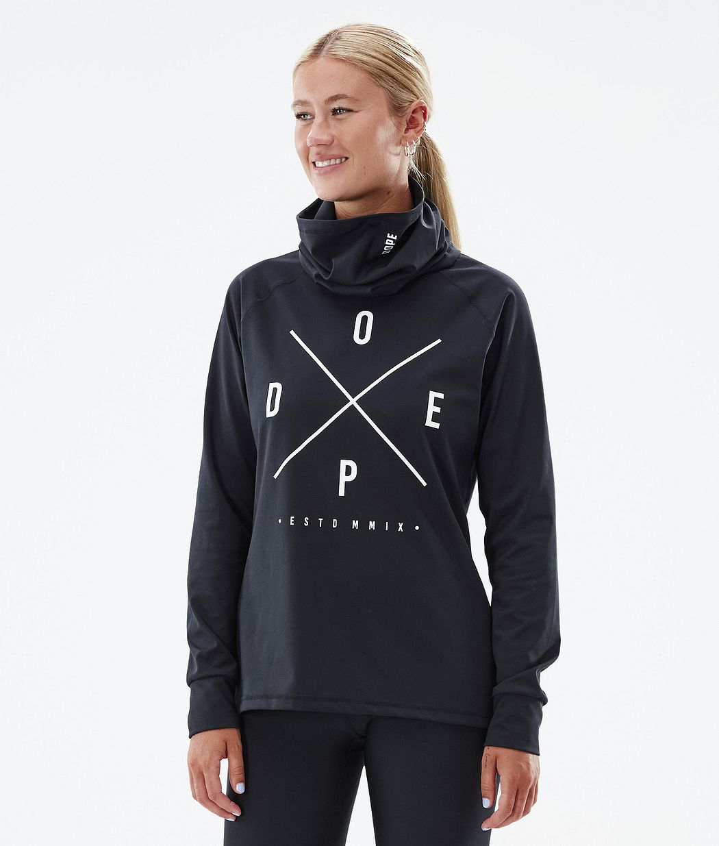 Dope Snuggle W Thermounterwäsche Damen Schwarz | 251-HCUMRT