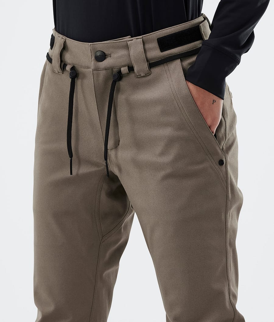 Dope Tigress W Snowboardhosen Damen Tiefesbraun | 946-HZROBE
