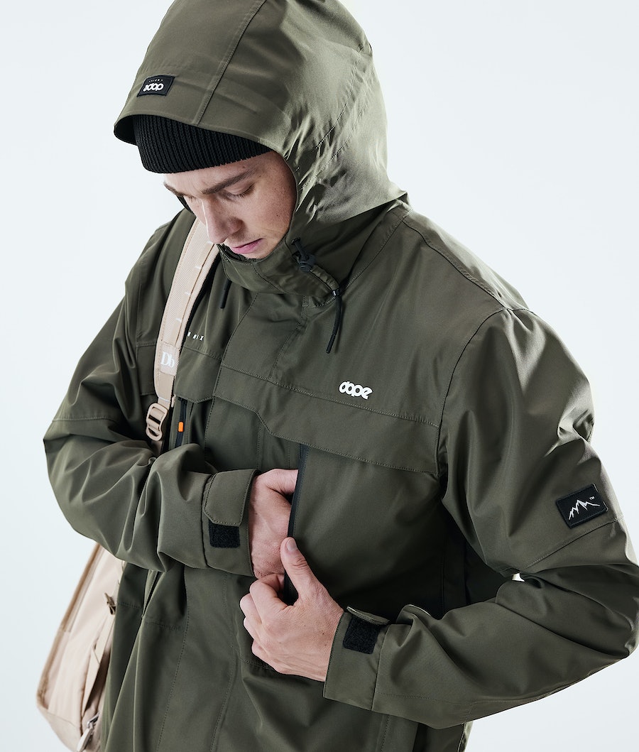 Dope Trekker Skijacke Herren Olivgrün Grün | 396-IWDVXY