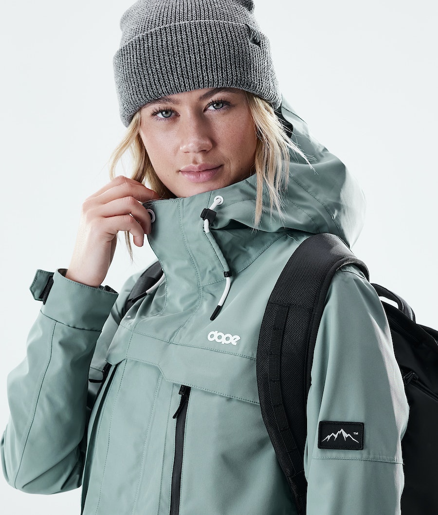 Dope Trekker W Skijacke Damen Grün | 934-DAFWIR