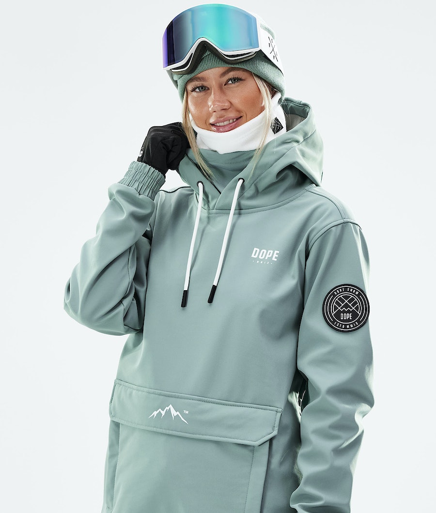 Dope Wylie Snowboardjacke Damen Grün | 023-NCLRPO