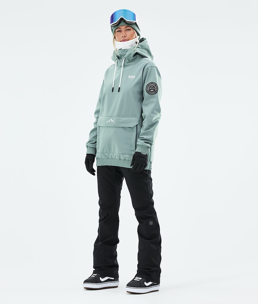 Dope Wylie Snowboardjacke Damen Grün | 023-NCLRPO