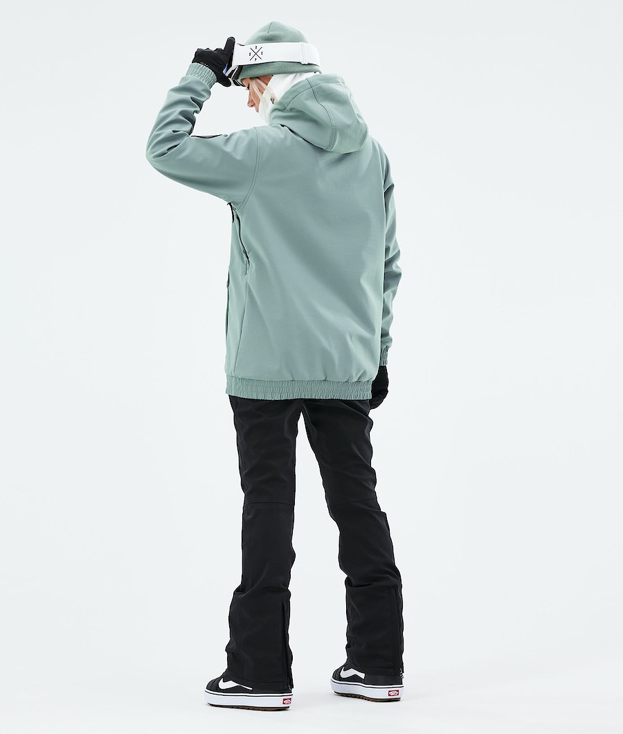 Dope Wylie Snowboardjacke Damen Grün | 023-NCLRPO