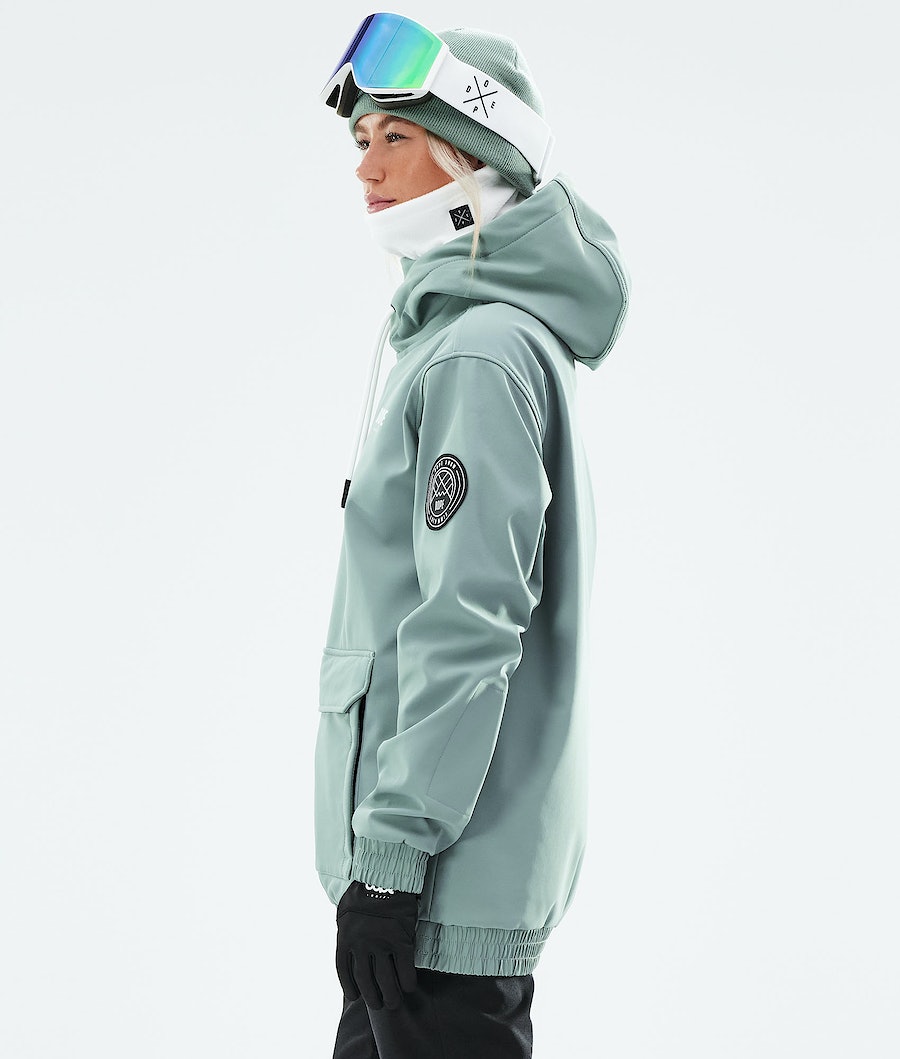 Dope Wylie Snowboardjacke Damen Grün | 023-NCLRPO