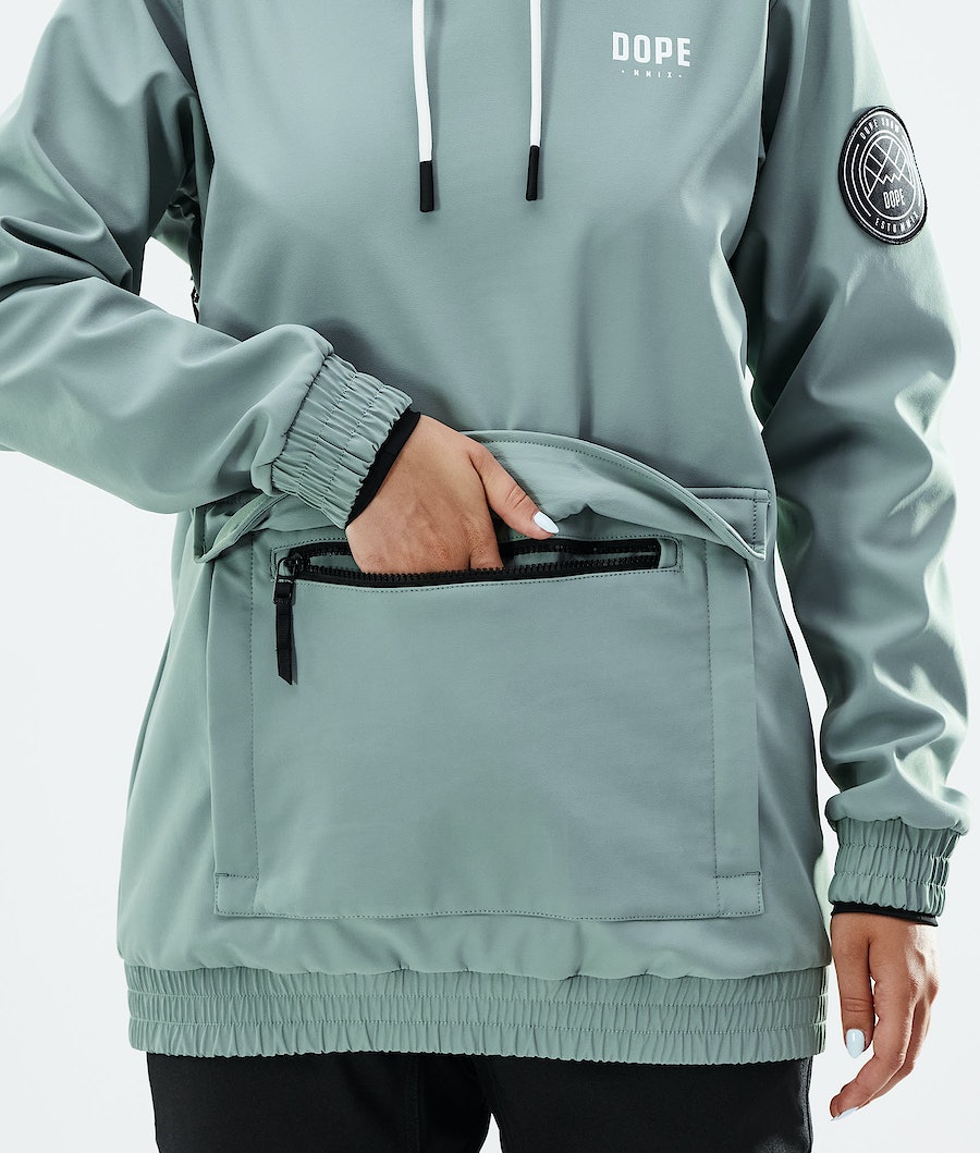 Dope Wylie Snowboardjacke Damen Grün | 023-NCLRPO