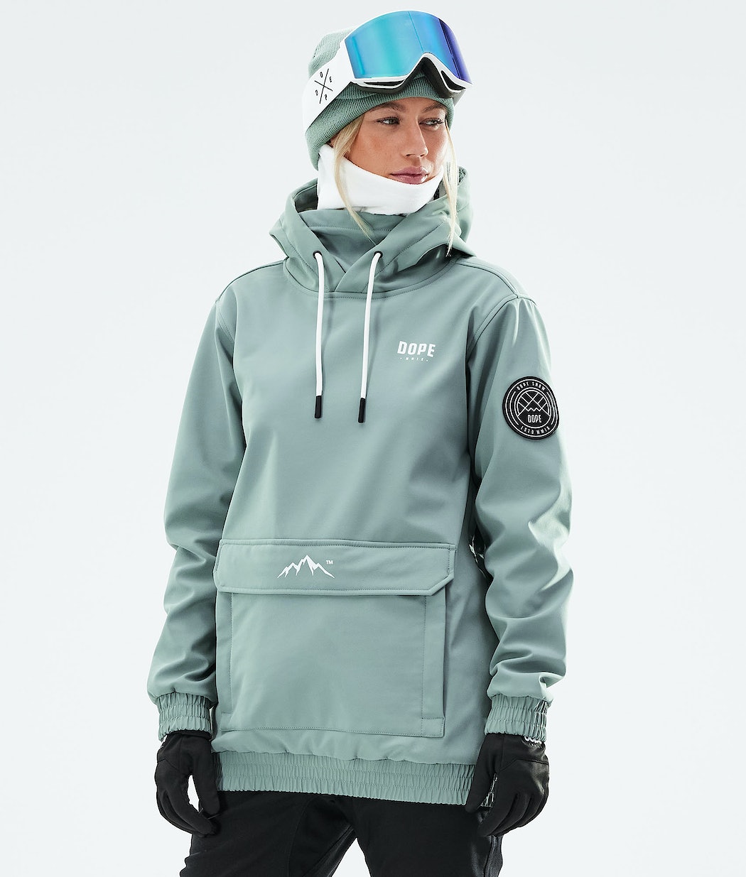 Dope Wylie Snowboardjacke Damen Grün | 023-NCLRPO