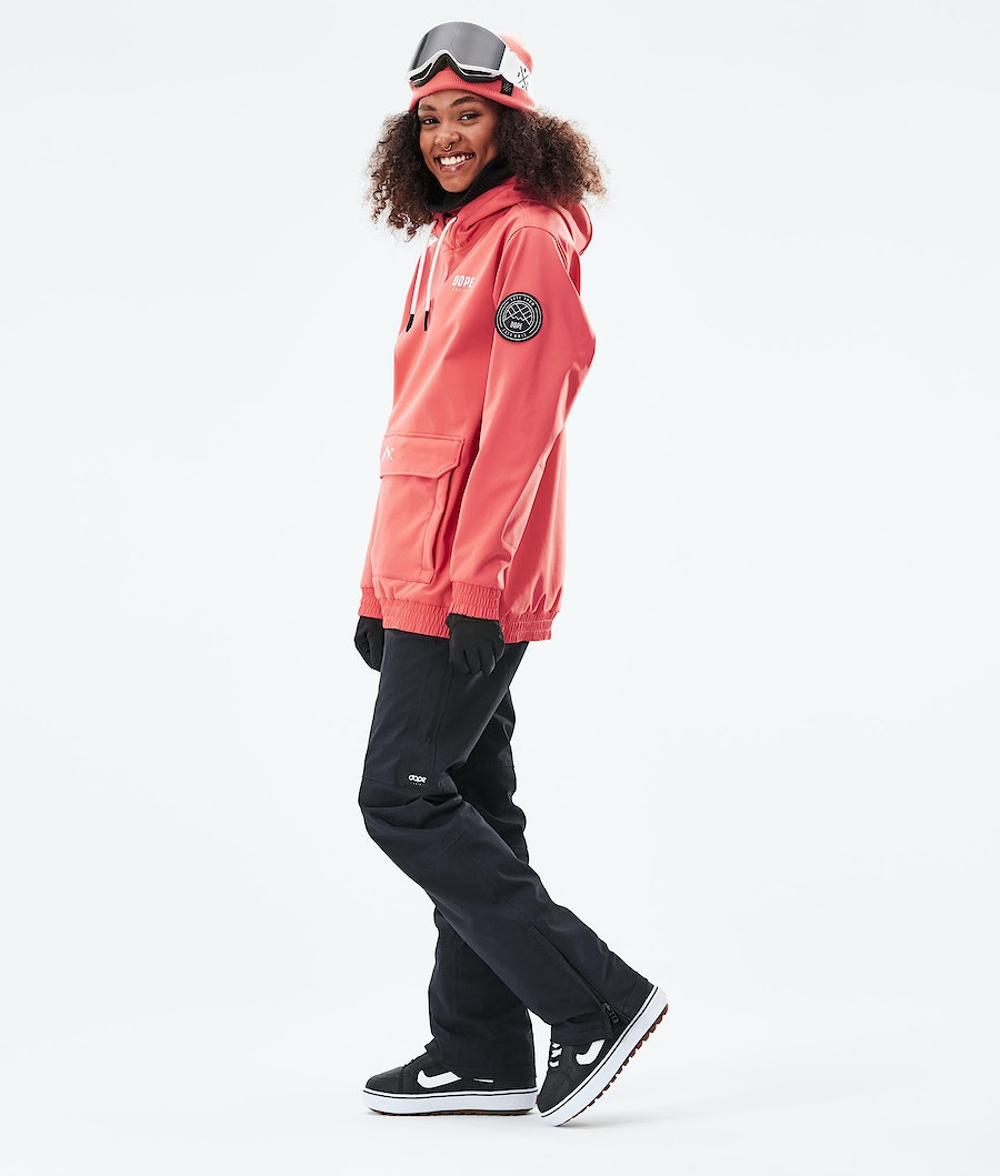 Dope Wylie Snowboardjacke Damen Koralle | 765-DGCKEP