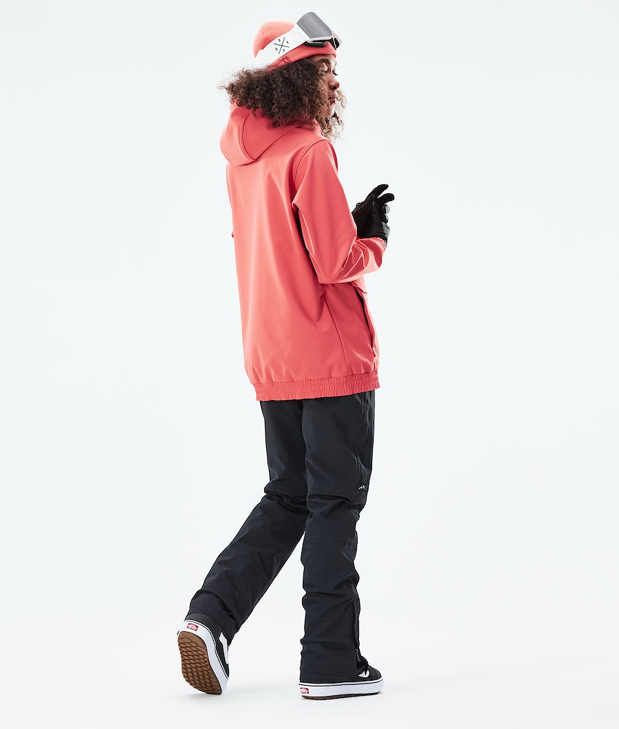 Dope Wylie Snowboardjacke Damen Koralle | 765-DGCKEP
