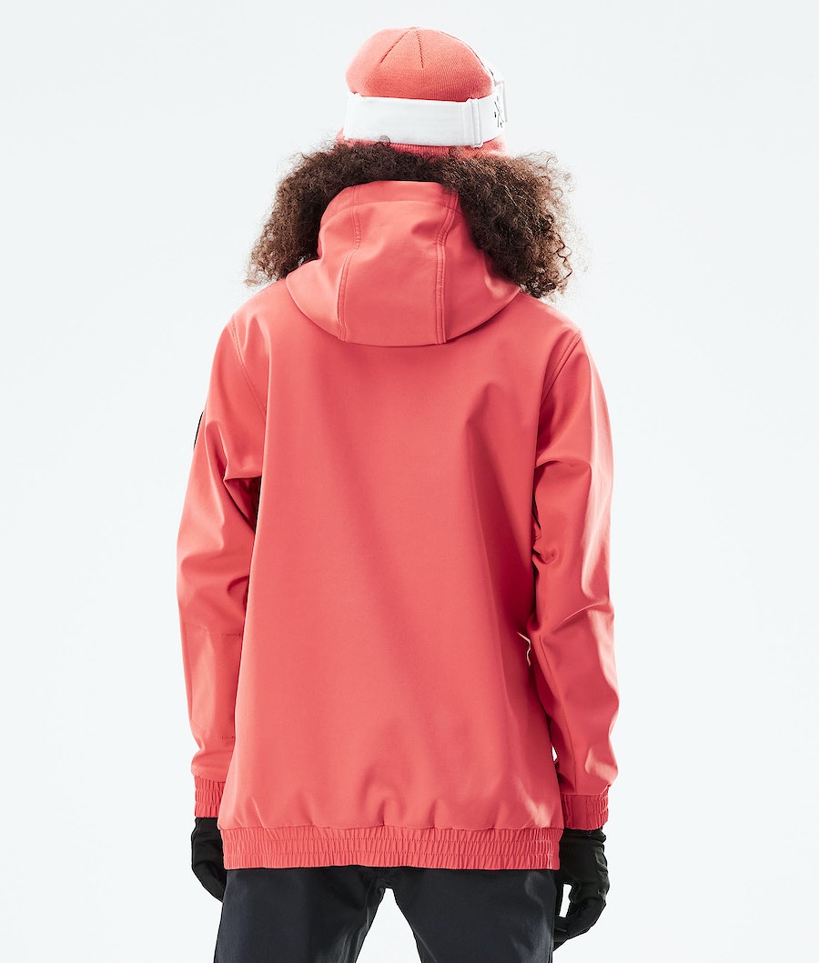 Dope Wylie Snowboardjacke Damen Koralle | 765-DGCKEP