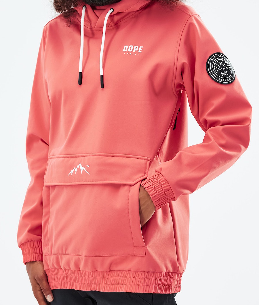 Dope Wylie Snowboardjacke Damen Koralle | 765-DGCKEP