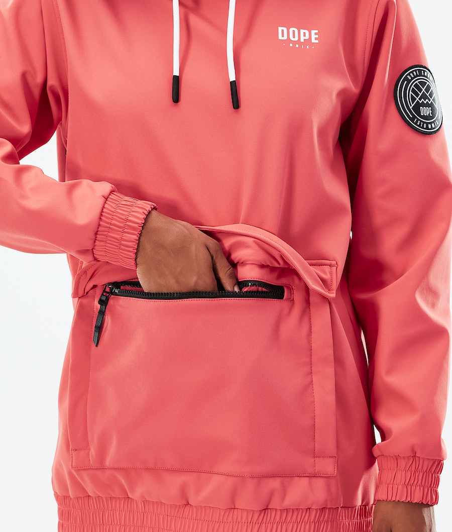 Dope Wylie Snowboardjacke Damen Koralle | 765-DGCKEP
