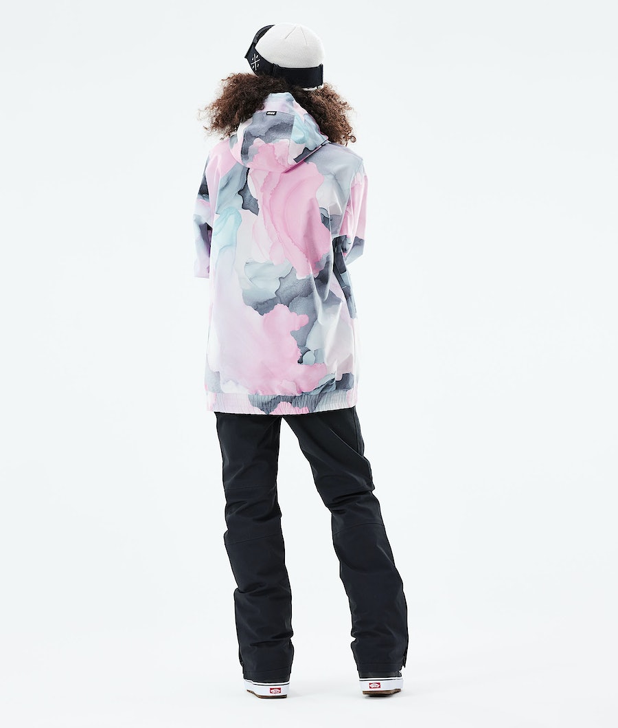 Dope Wylie Snowboardjacke Damen Mehrfarbig Rosa | 523-CARPUO