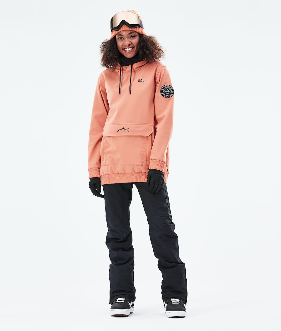 Dope Wylie Snowboardjacke Damen Orange | 564-WRINTA