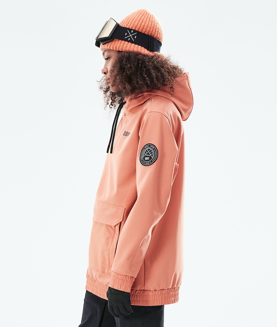 Dope Wylie Snowboardjacke Damen Orange | 564-WRINTA