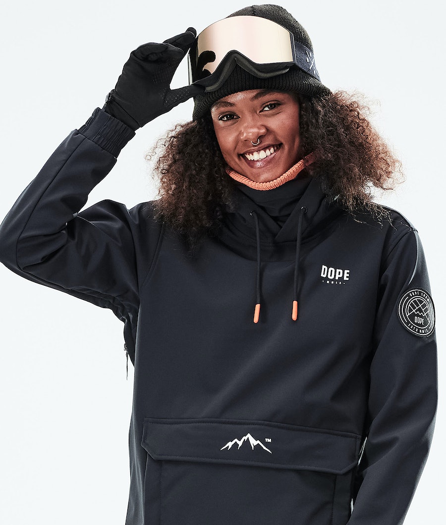 Dope Wylie Snowboardjacke Damen Schwarz | 231-DVWGUO