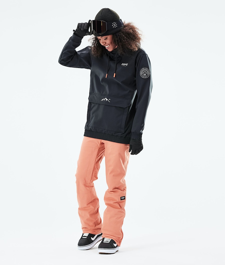 Dope Wylie Snowboardjacke Damen Schwarz | 231-DVWGUO