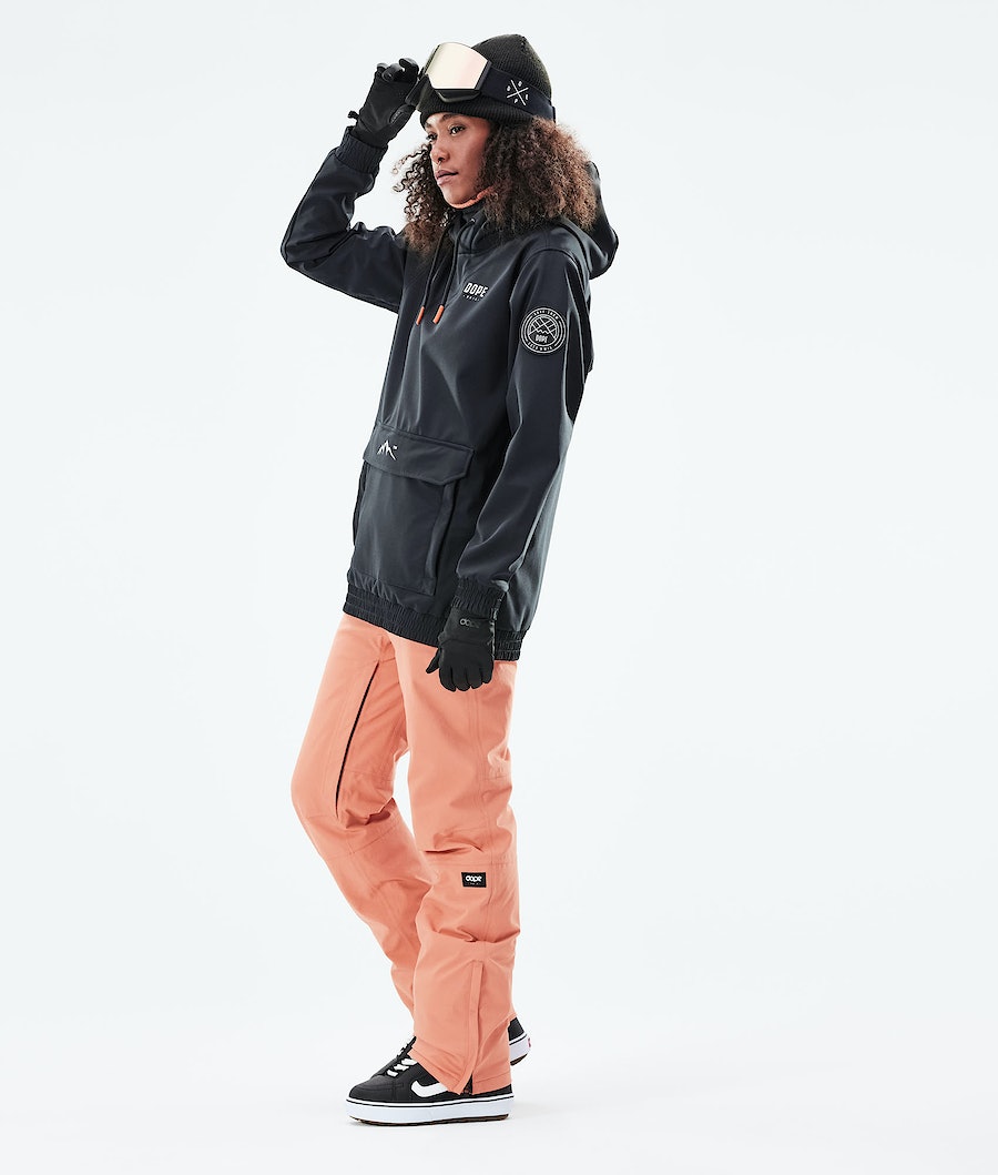 Dope Wylie Snowboardjacke Damen Schwarz | 231-DVWGUO
