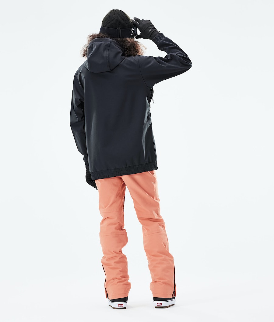 Dope Wylie Snowboardjacke Damen Schwarz | 231-DVWGUO