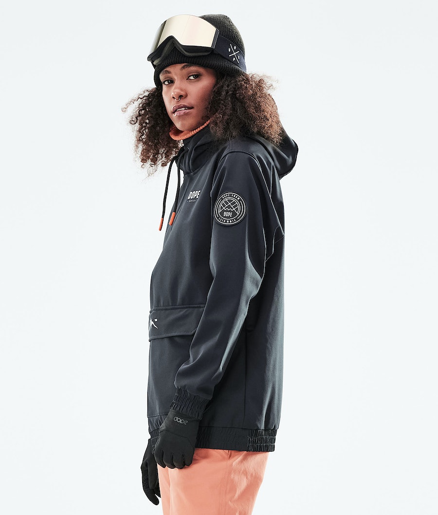 Dope Wylie Snowboardjacke Damen Schwarz | 231-DVWGUO